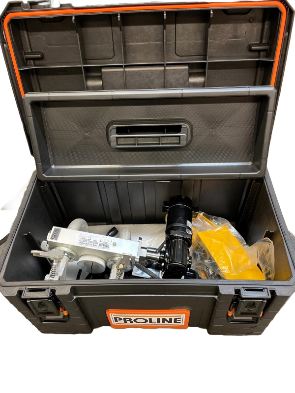 Proline Crawler inside case