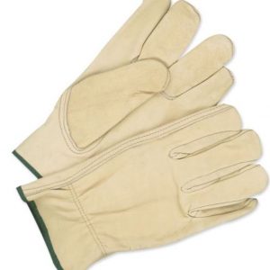 Bob Dale 40-9-173TFL-X2L Premium Grain Leather Fitter Glove with 3M C-100 Thiosulfate Lining 2X-Large Yellow 