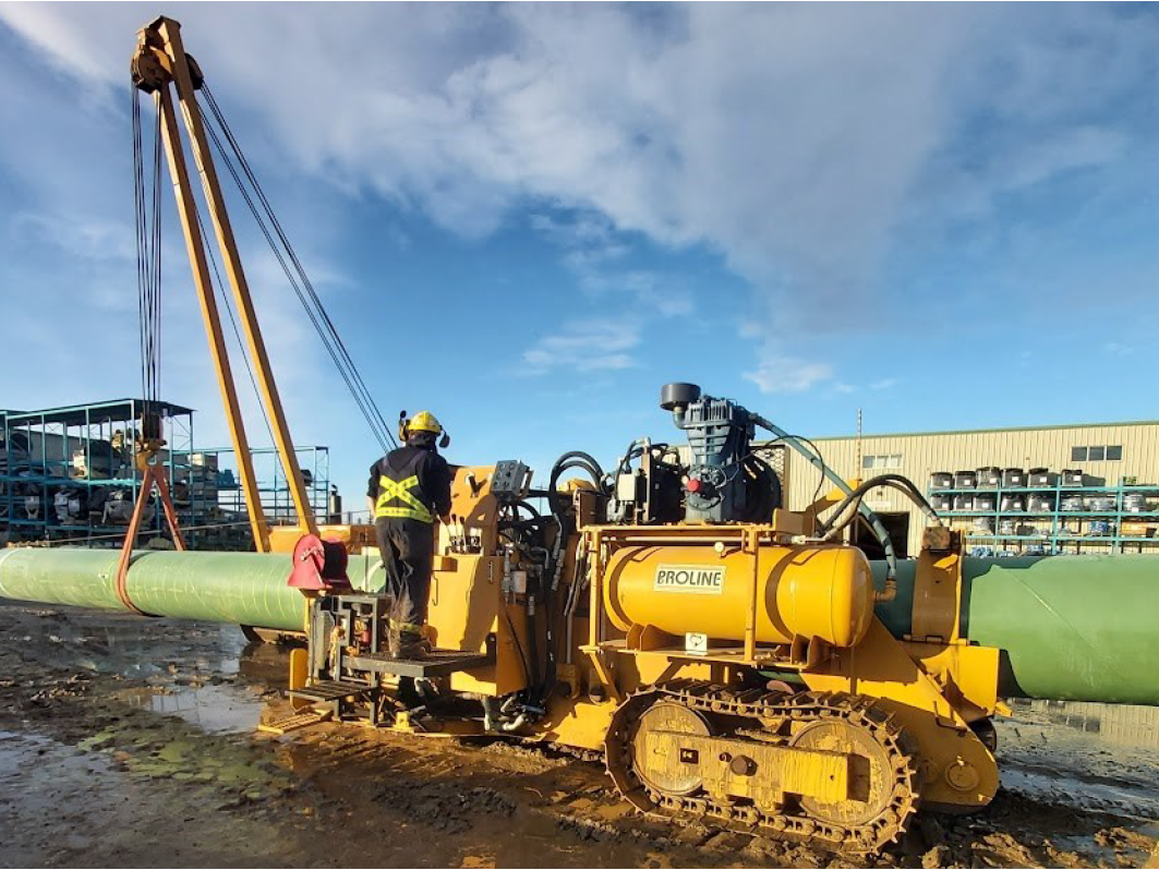 Pipe Bending at Proline Facility