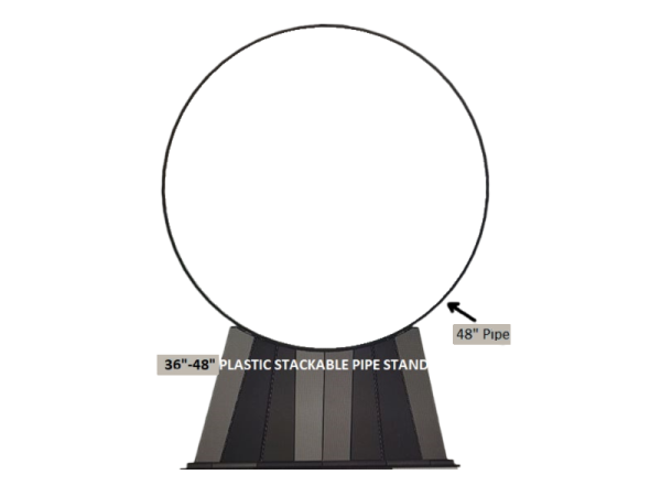 36 to 48 Pipe Stand Diagram