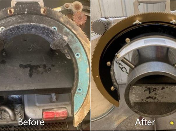 Beveling Shop Repairs Before After