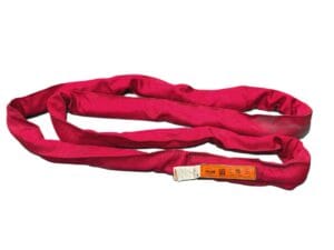 Polyester Round Sling Red