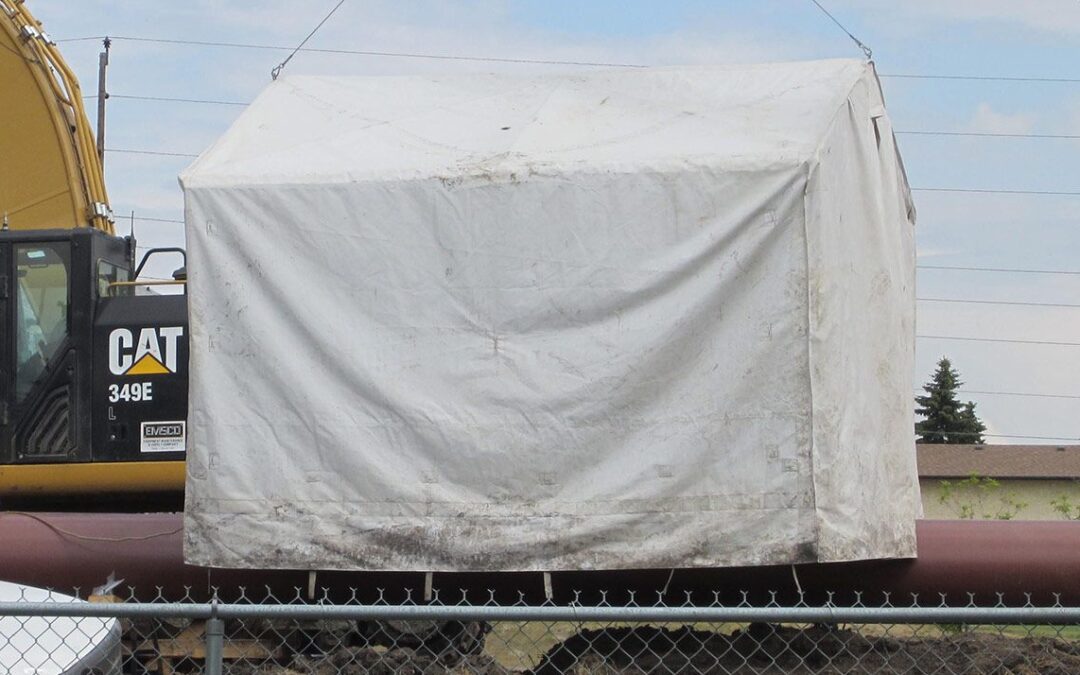 Why Welding Tents Are Essential for Winter Worksites