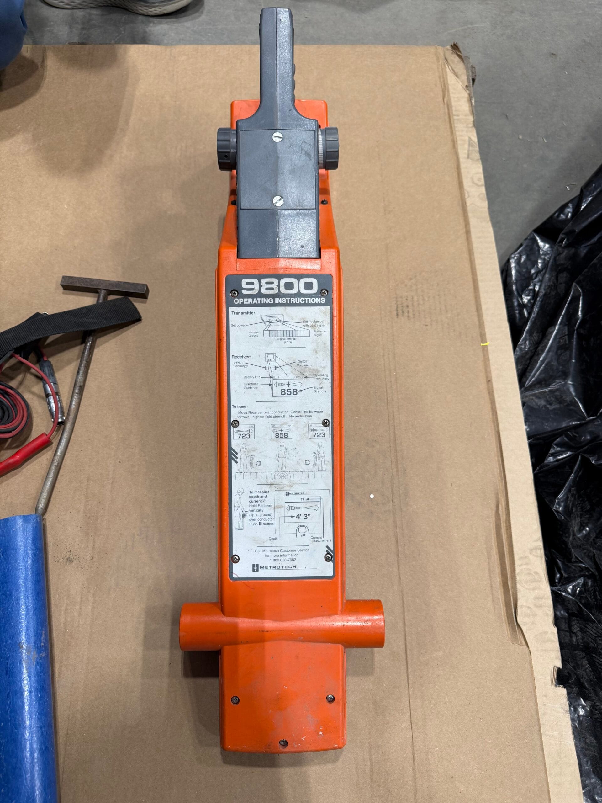 Metrotech 9890 Locator S/N: 1527A - Image 3